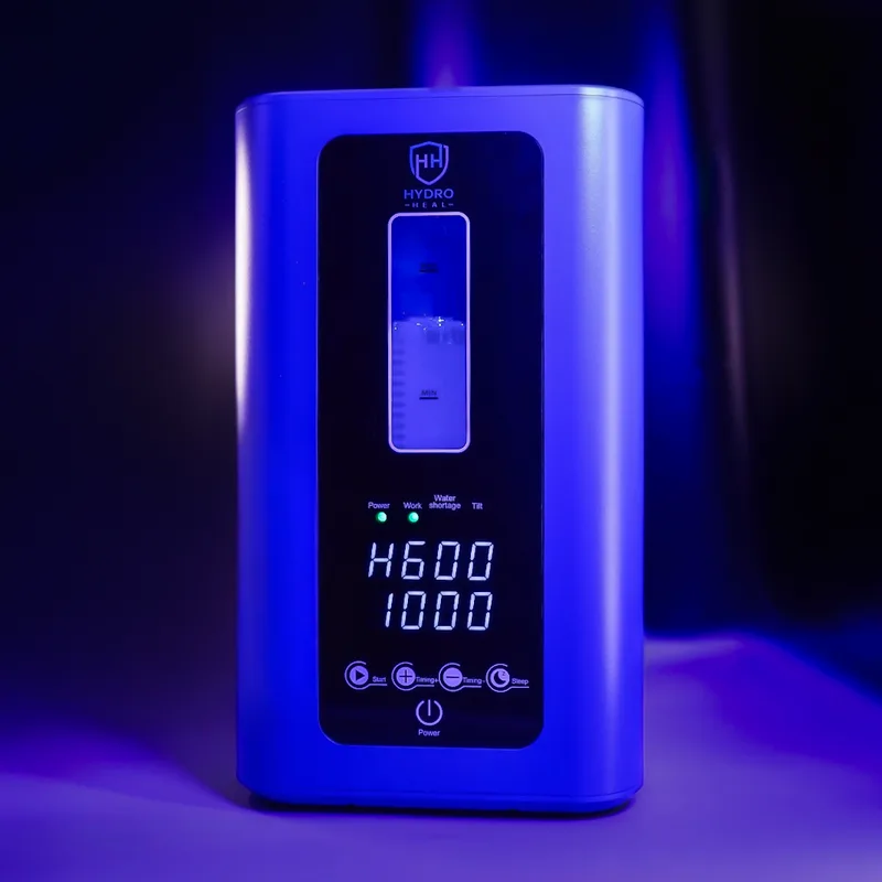 The HydroHeal molecular hydrogen generator.